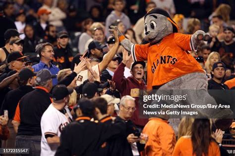 Sf giants mascot buster posey